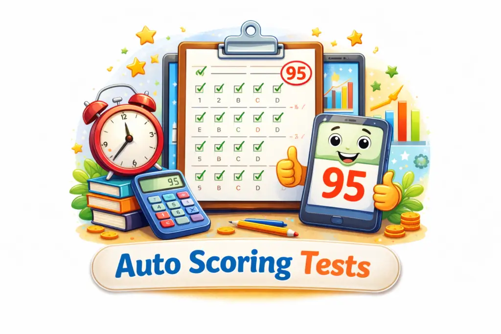 auto scoring tests